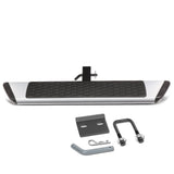 6 Inch Aluminum Hitch Step - Silver