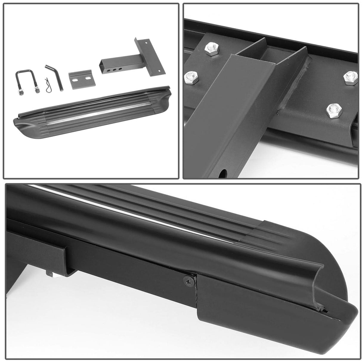 4 Inch Hitch Step - 68CM - Black