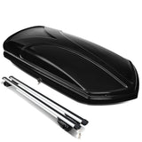 Universal Roof Rack Cross Bars + Cargo Box 135CM Black
