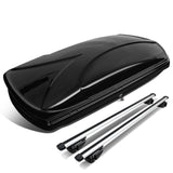 Universal Roof Rack Cross Bars + Cargo Box 135CM Black