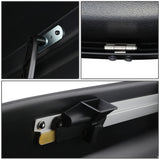 Universal Roof Rack Cargo Box 330L 133cm - Glossy Black