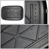Universal Roof Rack Cargo Box 330L 133cm - Glossy Black