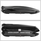 Universal 420L Roof Box - 72 Inch Length Glossy Black