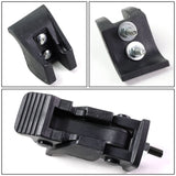 2007-2017 Jeep Wrangler Hood Latch Lock Set - Matte Black