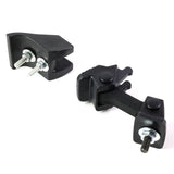 2007-2017 Jeep Wrangler Hood Latch Lock Set - Matte Black