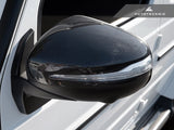 AutoTecknic Replacement Dry Carbon Mirror Covers - Mercedes-Benz V167/ W167 GLE
