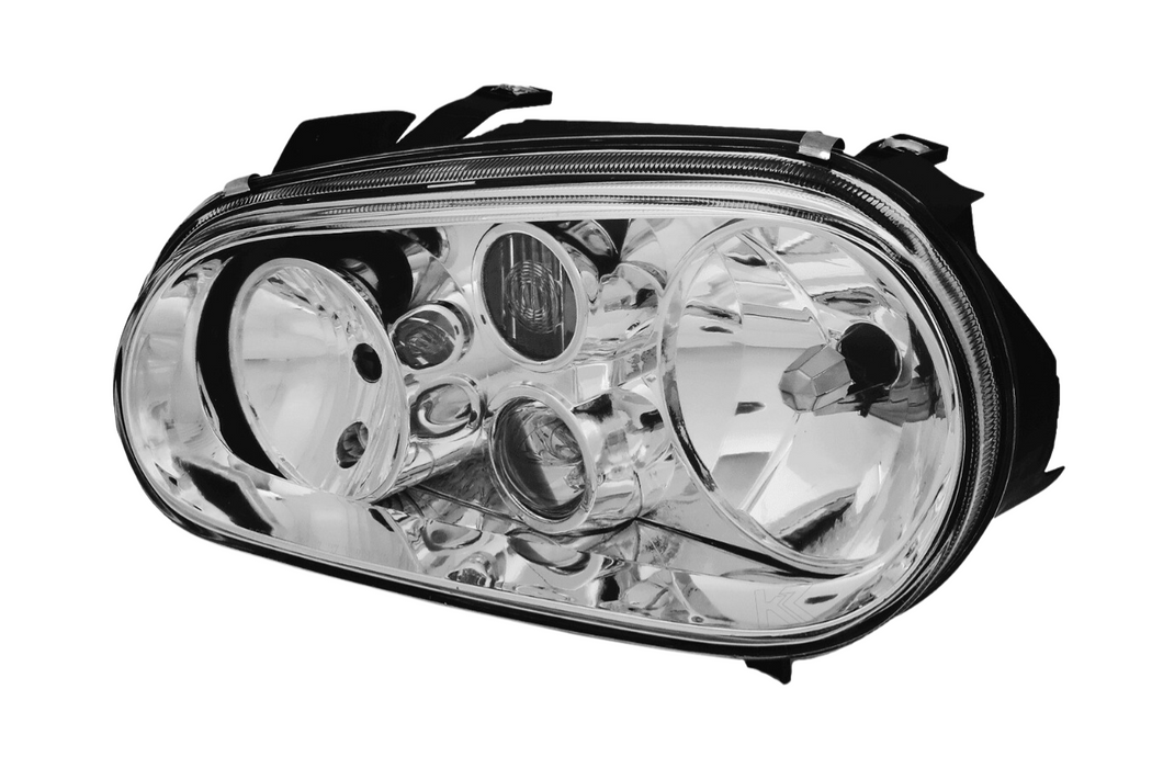 VW Golf Mk4 Chrome OE Style Headlights (99-06)
