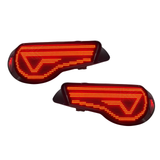 Scion FR-S Subaru BRZ Toyota 86 GT86 FT86 Digital LED Tail Lights (2012-2020)
