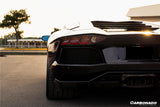 2011-2016 Lamborghini Aventador Style Carbon Fiber Rear Diffuser Lip Carbonado (DM) Fits: LP700 Coupe and Roadster