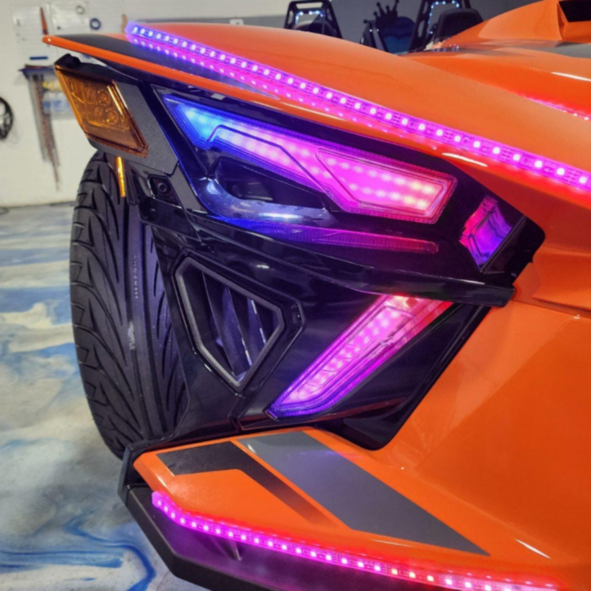 Polaris Slingshot Multicolor DRL Boards (2020-2023)