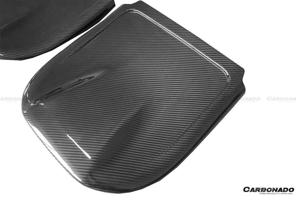 2014-2017 Infiniti Q50 Sedan OEM Style Dry Carbon Fiber Seat back Replacement