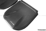 2014-2017 Infiniti Q50 Sedan OEM Style Dry Carbon Fiber Seat back Replacement