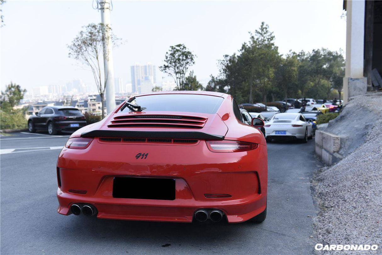 2012-2015 Porsche 911 991.1 Carrera S GT3 Style Full Body Kit (For Quad-Exhaust)