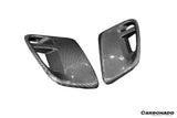2020-UP Porsche 911 992.1 Autoclave Carbon Fiber Quarter Panel Side Scoops Carbonado (9D) Fits: Turbo, Turbo S Cabriolet