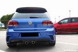 2010-2013 Volkswagen Golf 6 R20 GTI Rz Style Rear Bmper (Mid Exhaust)
