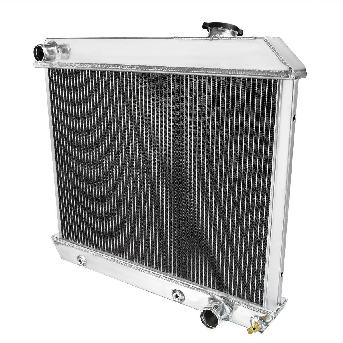Spec-D Aluminum Radiator Pontiac Grand Prix (1962-1964) Triple 3 Row Core w/ Trans Cooler