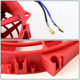 10 Inch Red Radiator Fan
