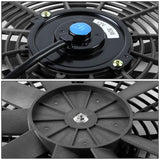 Universal 14" Black Radiator Fan