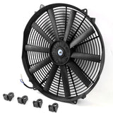 16 Inch Black Radiator Cooling Fan