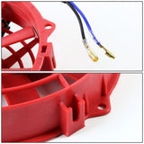 7 Inch Red Radiator Fan