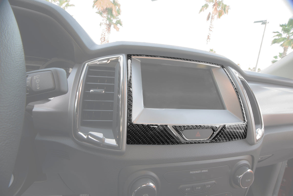 Navigation Display Accent Overlays Fits 2019-2023 Ford Ranger