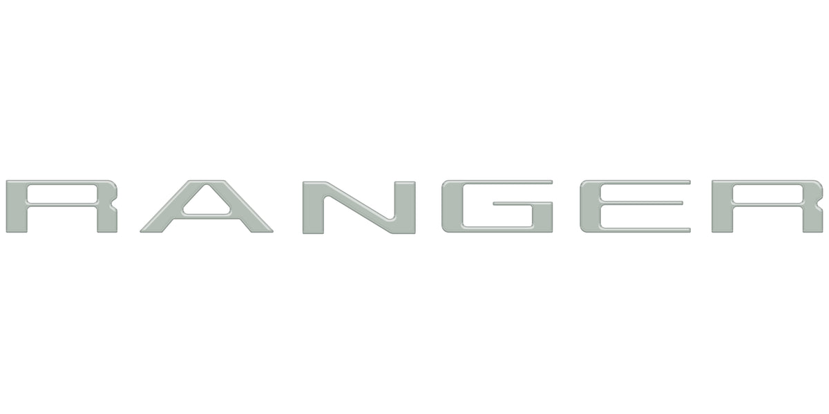 Tailgate Letter Inserts Fits 2024-2027 Ford Ranger