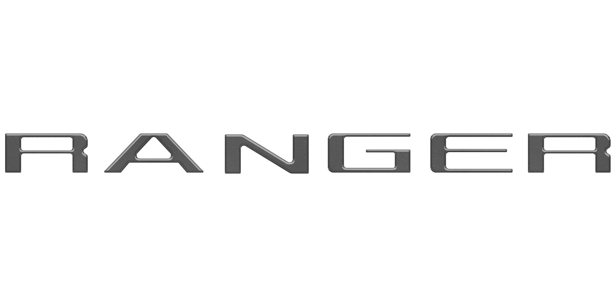 Tailgate Letter Inserts Fits 2024-2027 Ford Ranger