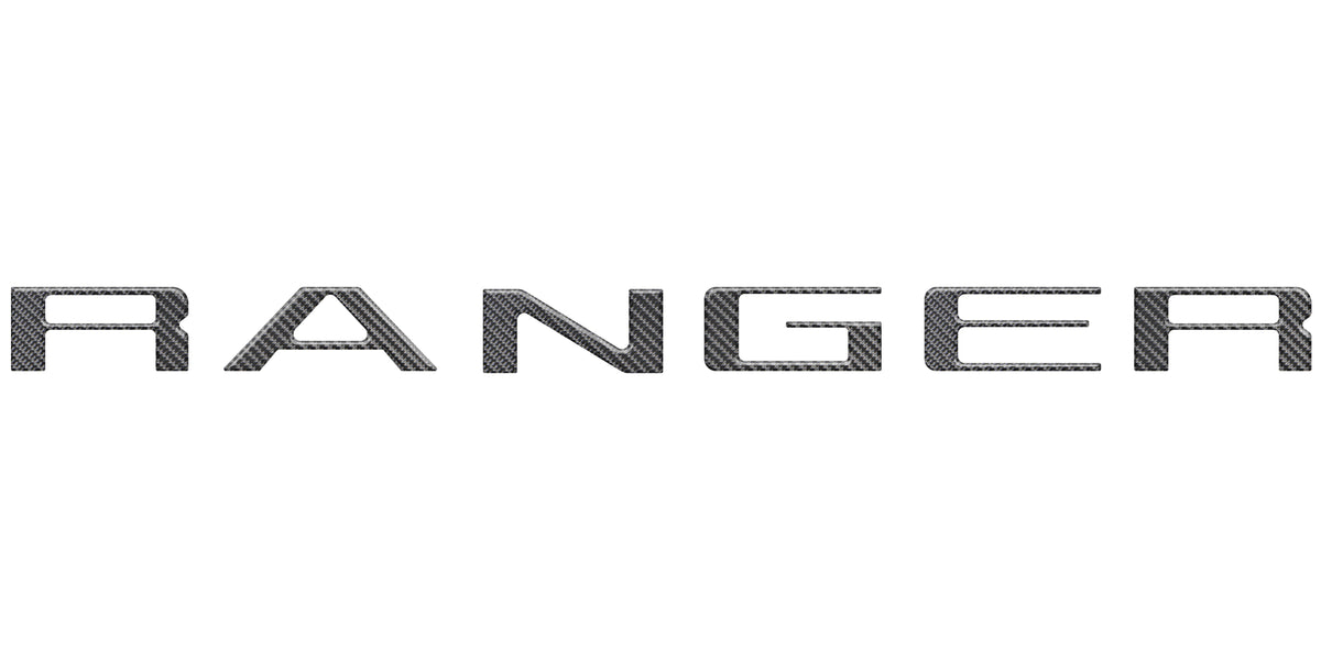 Tailgate Letter Inserts Fits 2024-2027 Ford Ranger