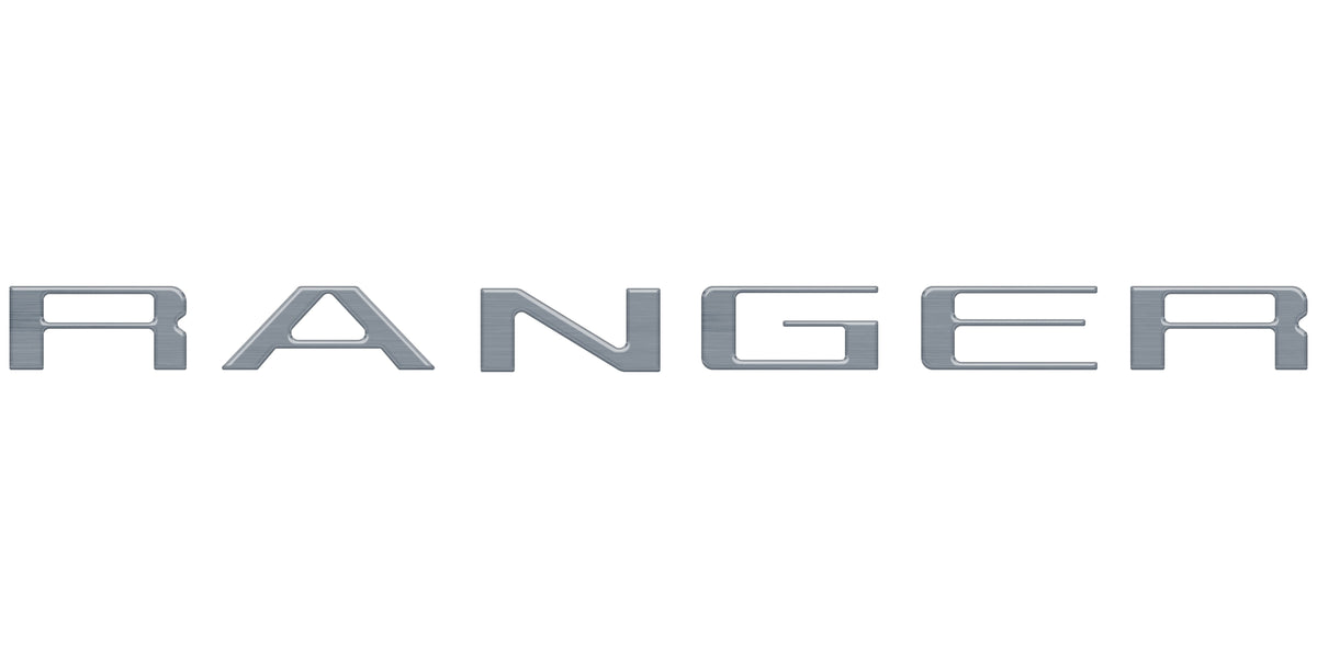 Tailgate Letter Inserts Fits 2019-2023 Ford Ranger