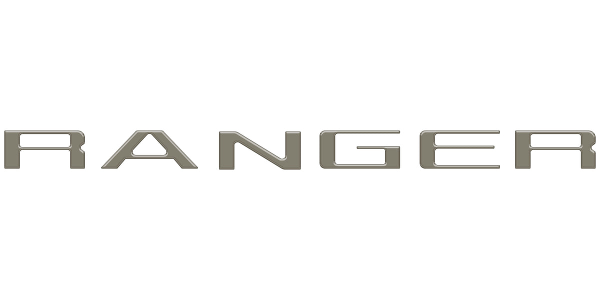 Tailgate Letter Inserts Fits 2024-2027 Ford Ranger