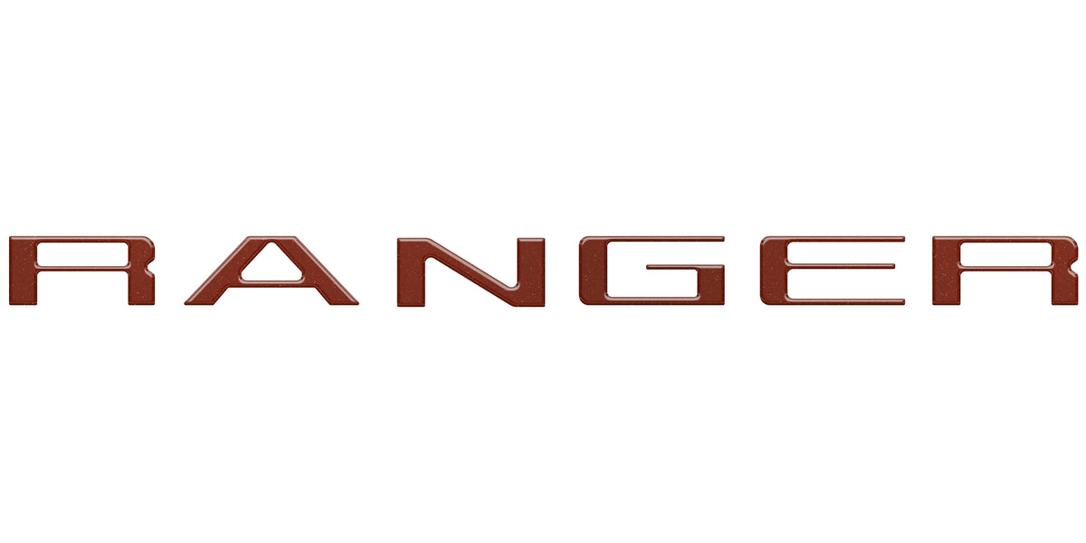 Tailgate Letter Inserts Fits 2024-2027 Ford Ranger