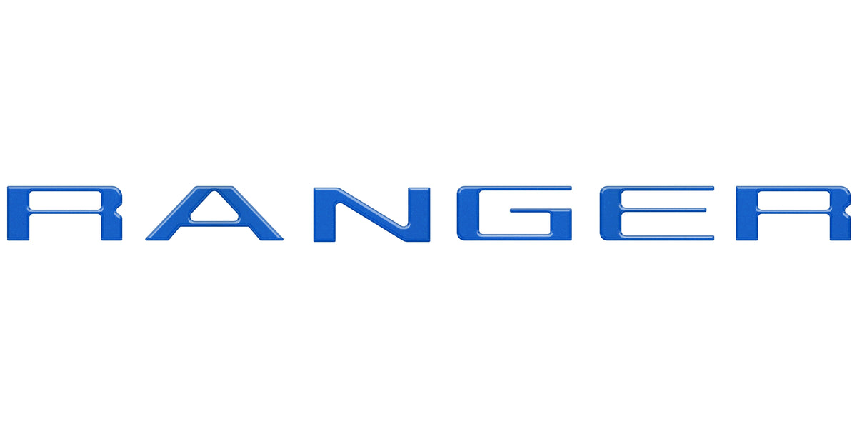 Tailgate Letter Inserts Fits 2024-2027 Ford Ranger