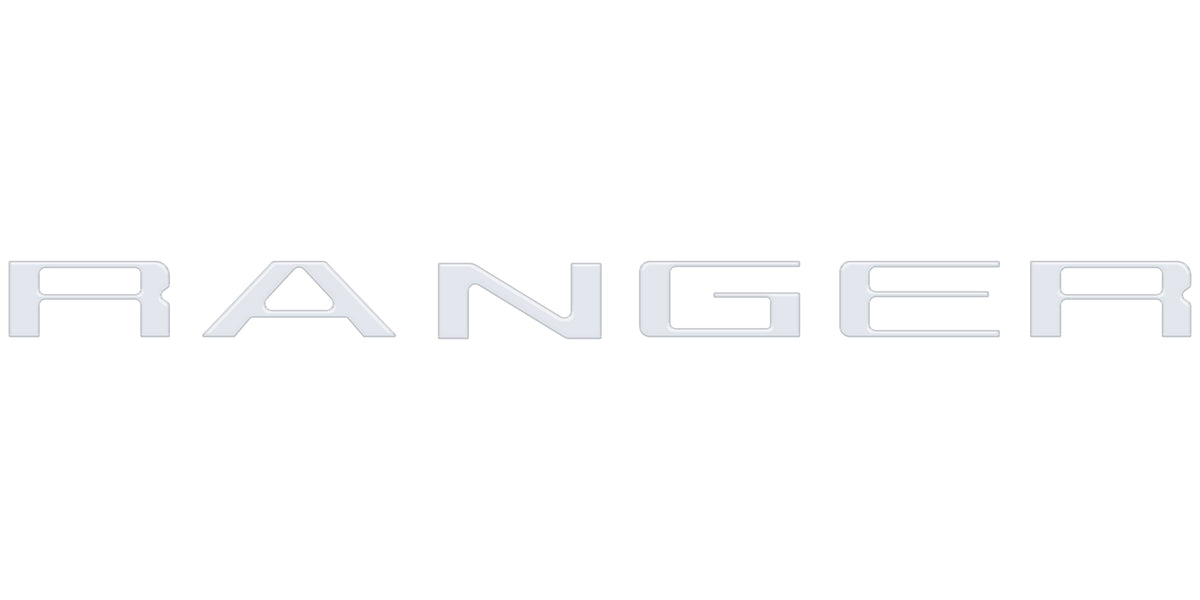 Tailgate Letter Inserts Fits 2024-2027 Ford Ranger