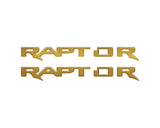 Raptor Running Board Emblem Overlays Fits 2024-2027 Ford Ranger Raptor