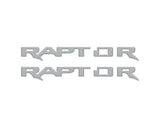 Raptor Running Board Emblem Overlays Fits 2024-2027 Ford Ranger Raptor