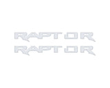 Raptor Running Board Emblem Overlays Fits 2024-2027 Ford Ranger Raptor