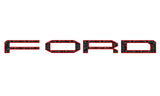 Grille Letter Overlays Fits 2024-2027 Ford Ranger Raptor