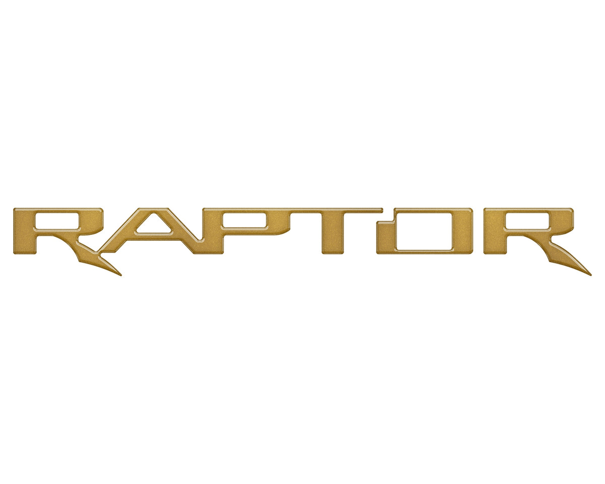 Raptor Tailgate Emblem Inserts Fits 2024-2027 Ford Ranger