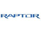 Raptor Tailgate Emblem Inserts Fits 2024-2027 Ford Ranger
