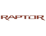 Raptor Tailgate Emblem Inserts Fits 2024-2027 Ford Ranger