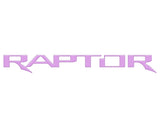Raptor Tailgate Emblem Inserts Fits 2024-2027 Ford Ranger