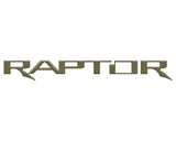Raptor Tailgate Emblem Inserts Fits 2024-2027 Ford Ranger