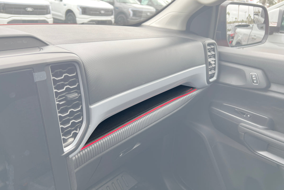 Passenger Dash Cubby Foam Inserts Fits 2024-2027 Ford Ranger
