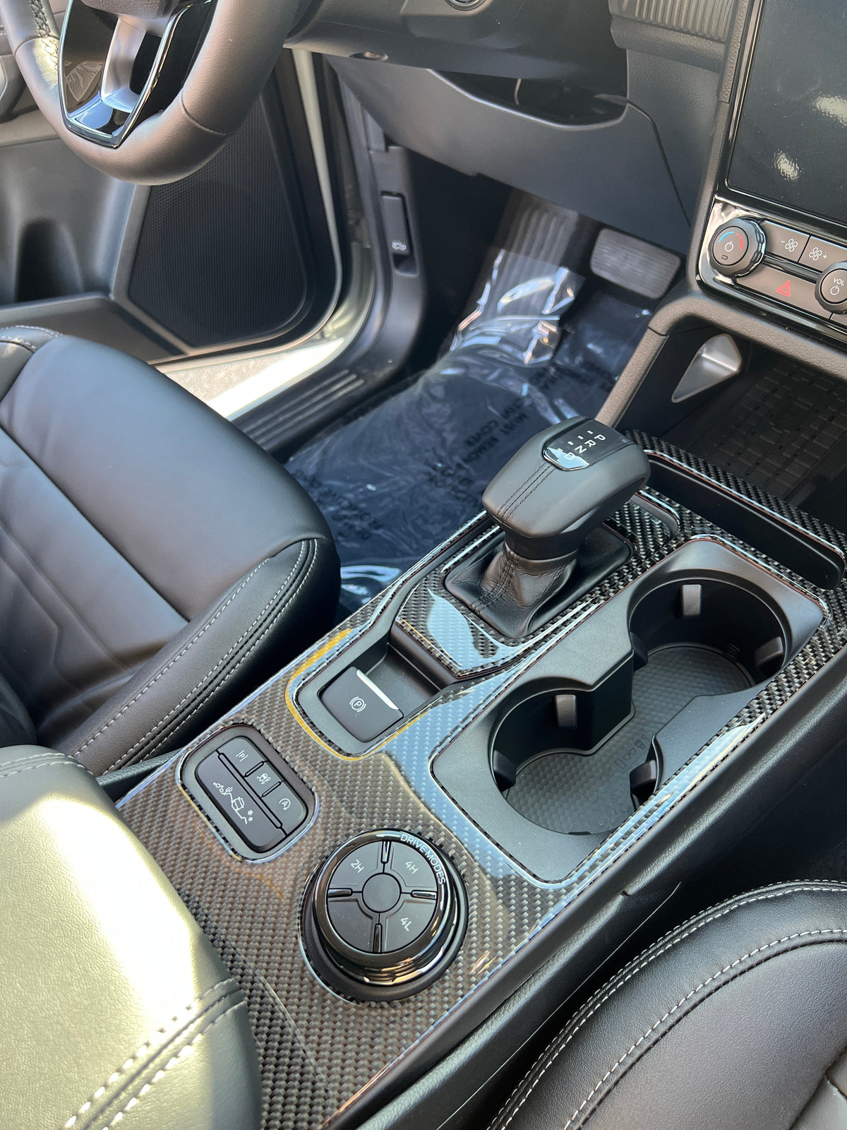 Center Console Accent Trim Fits 2024-2027 Ford Ranger