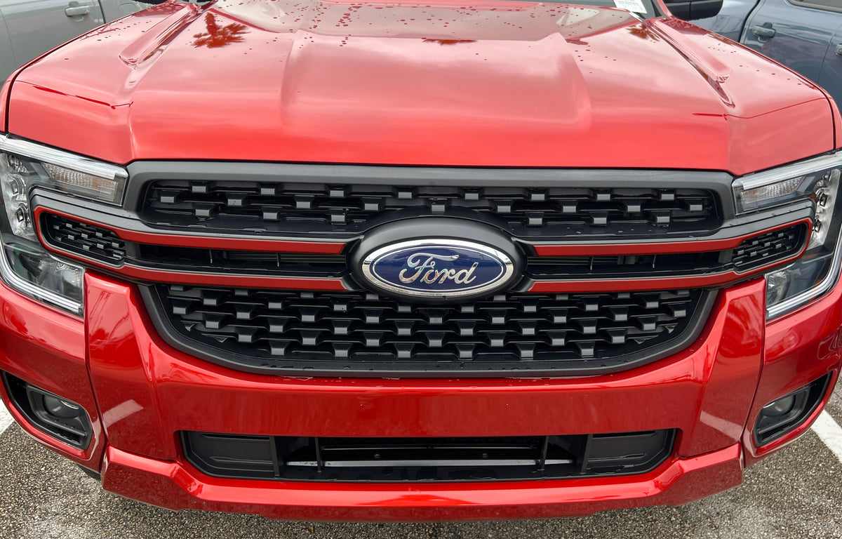 Grille Accent Trim Fits 2024-2027 Ford Ranger