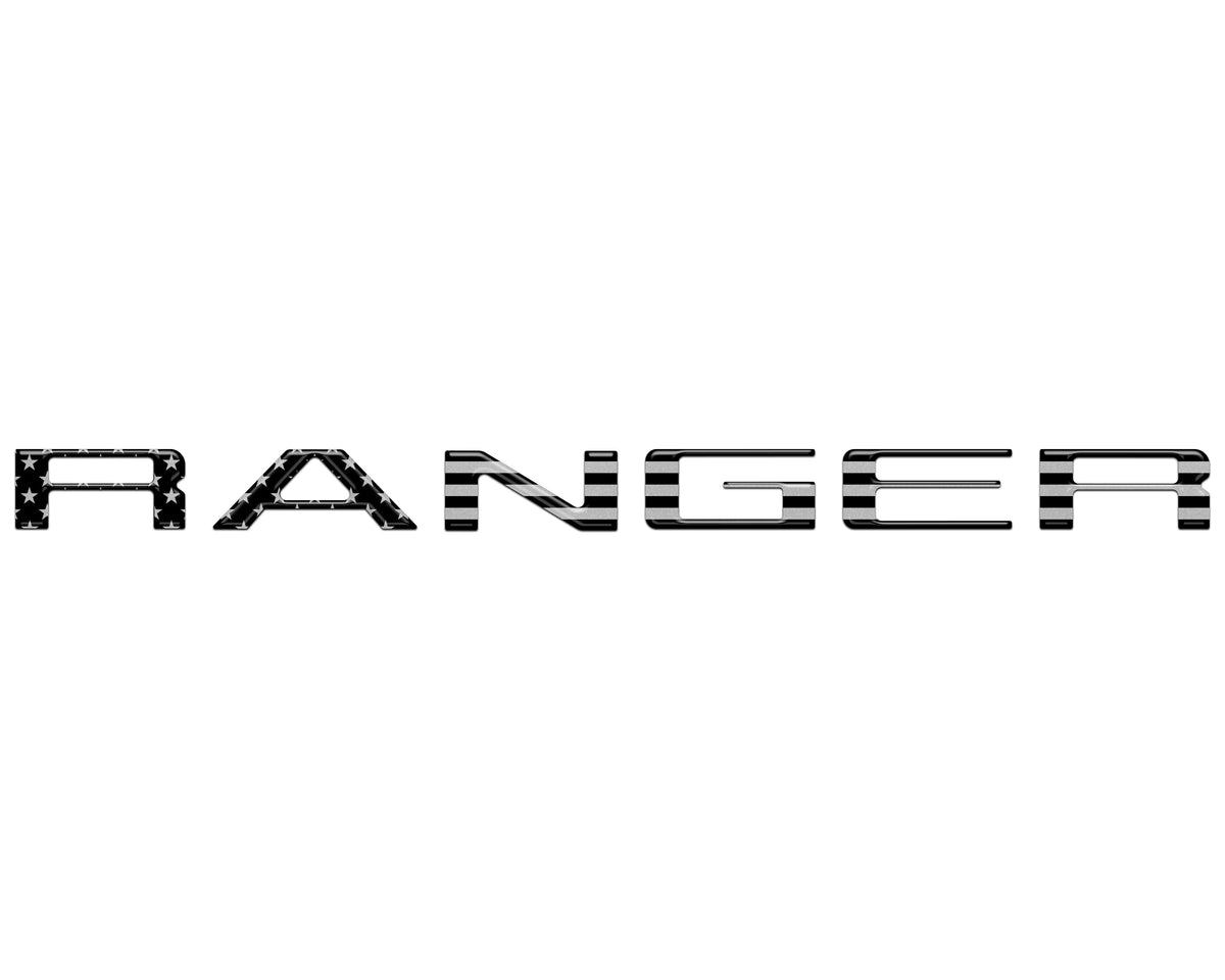 Hood Lettering Kit Fits 2024-2027 Ford Ranger