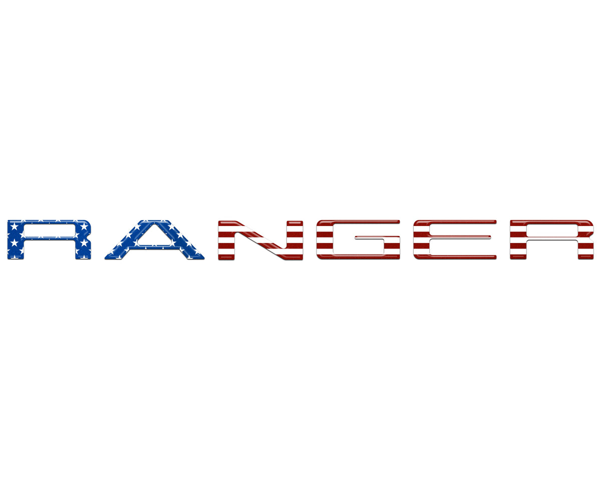 Hood Lettering Kit Fits 2024-2027 Ford Ranger