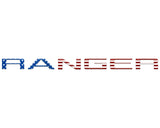Hood Lettering Kit Fits 2024-2027 Ford Ranger