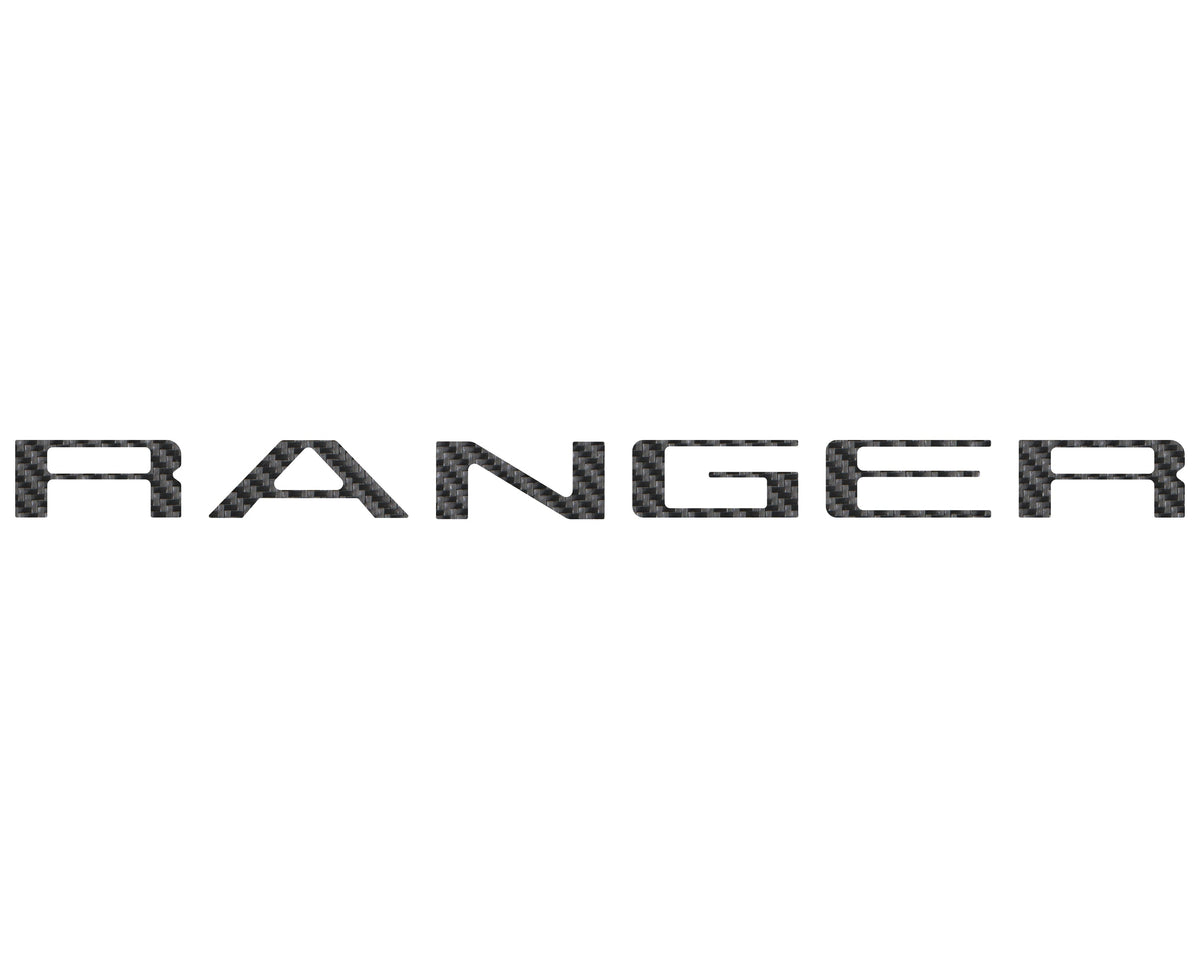 Hood Lettering Kit Fits 2024-2027 Ford Ranger