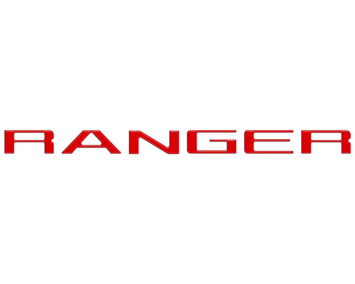Hood Lettering Kit Fits 2024-2027 Ford Ranger